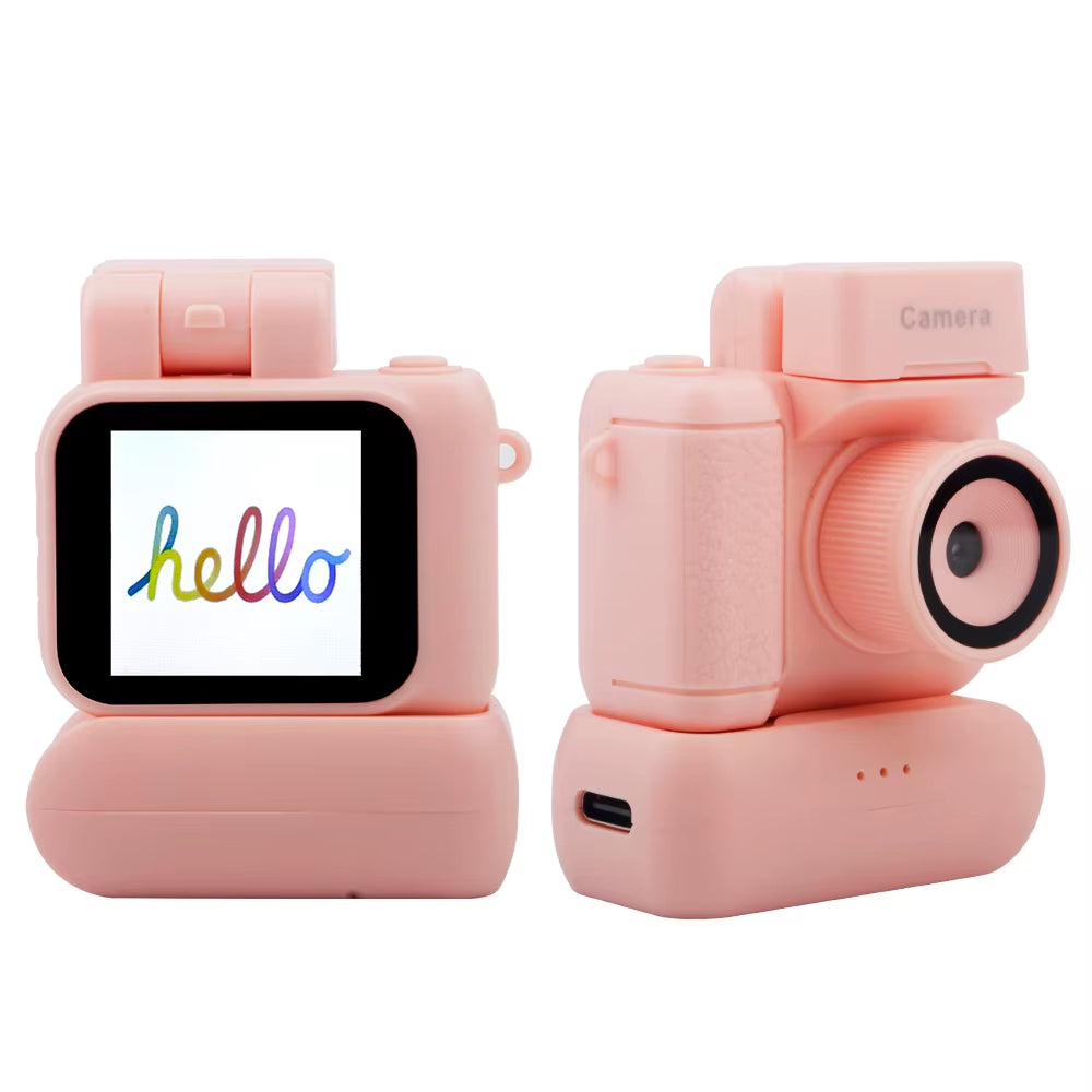 Monoreflexes Style Mini Camera HD1080P CMOS with LCD Screen Flash Lamp and Battery Dock Portable Video Recorder DV Y4000