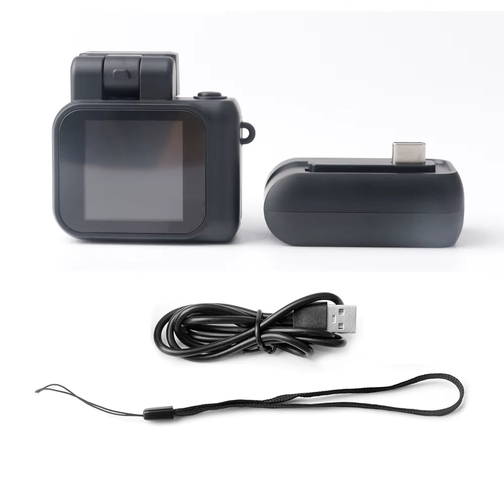 Monoreflexes Style Mini Camera HD1080P CMOS with LCD Screen Flash Lamp and Battery Dock Portable Video Recorder DV Y4000