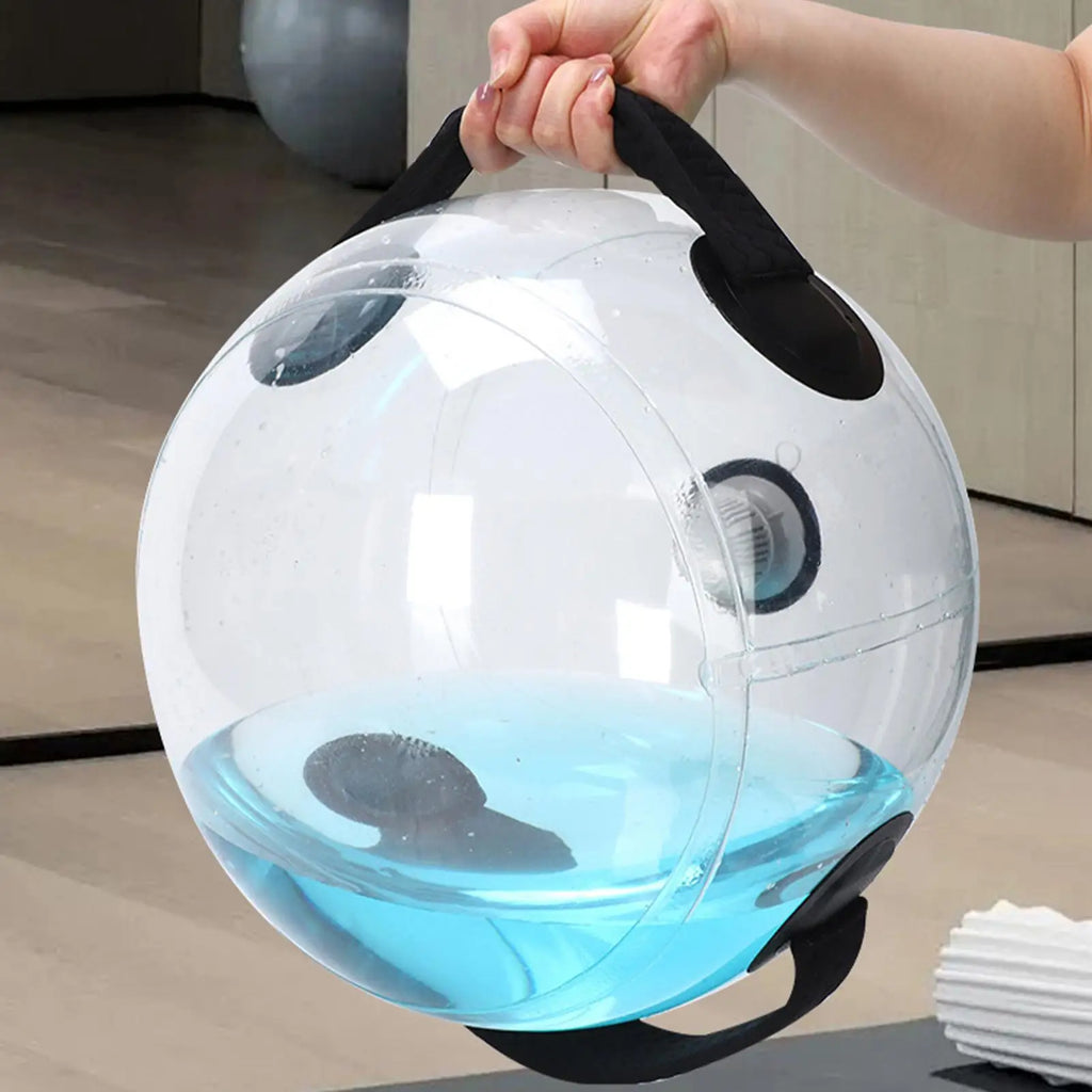 Workout Aqua Bags Adjustable Water Training Bag 15Kg Inflatable Water Power Bags for Fitness Body Building Aqua Ball