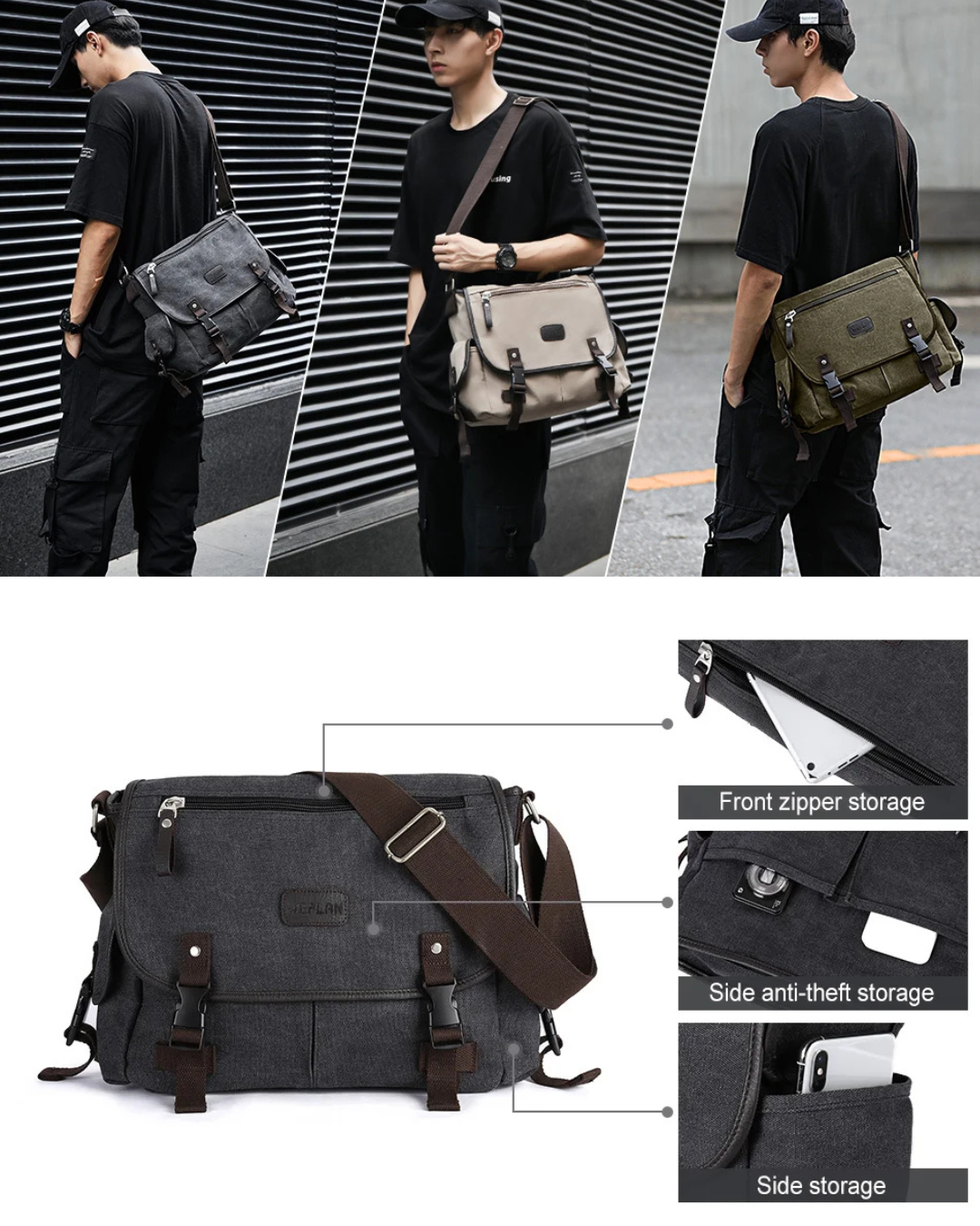 Gym Cross Satchel